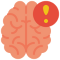 brain warning icon