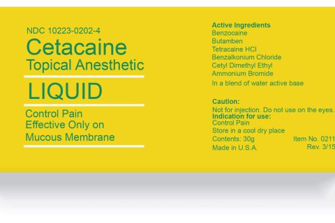 Benzocaine - Cetacaine