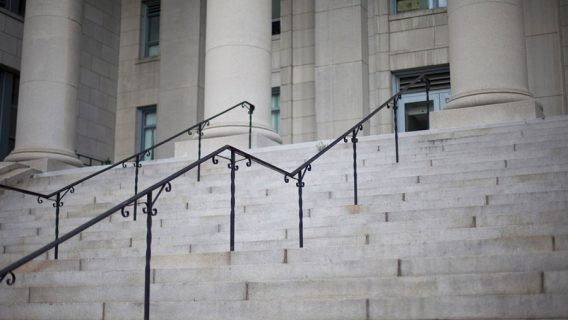 courthouse steps