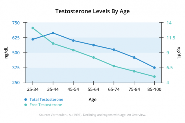 testosterone levels by age